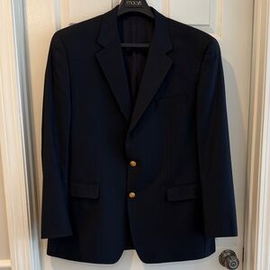Polo by Ralph Lauren Dark Blue Blazer with Gold Buttons